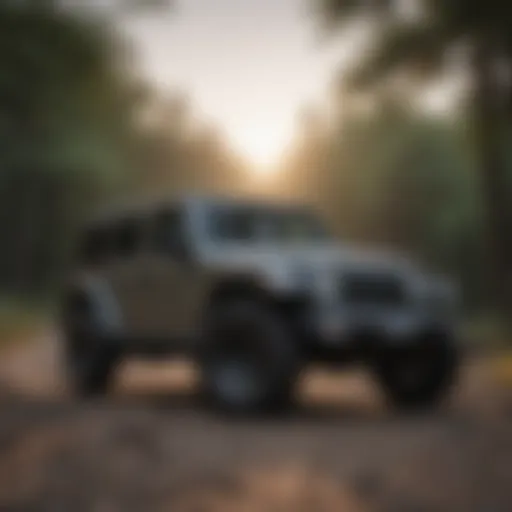 Premium Jeep Wrangler soft top showcasing high-quality materials
