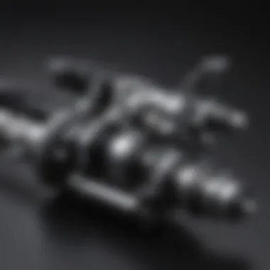 Rack and Pinion Assembly Overview Detailed view of the rack and pinion assembly in a 2009 Acura TSX