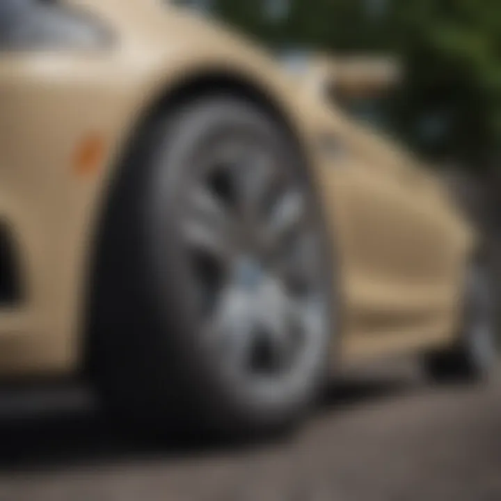 High-performance tire suitable for BMW 535i xDrive
