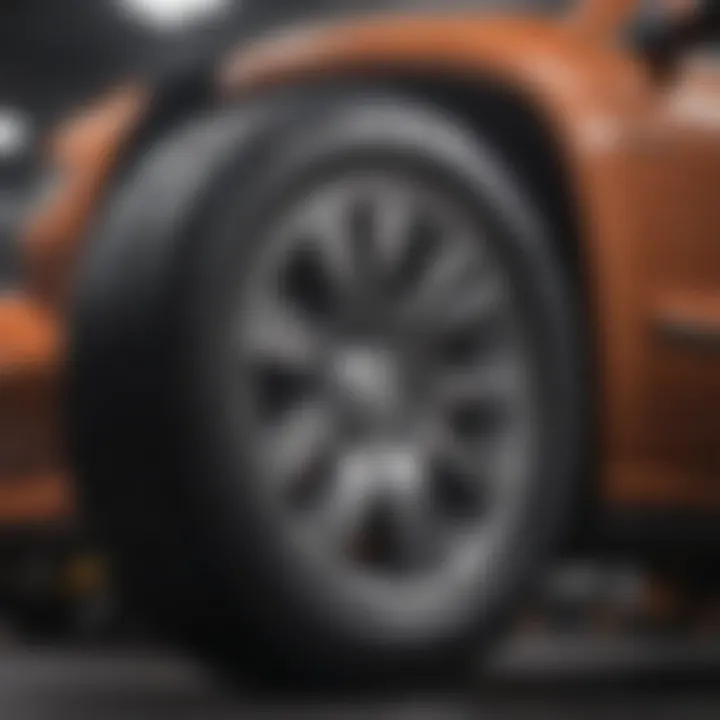 Illustration of tire maintenance tips for optimal performance.