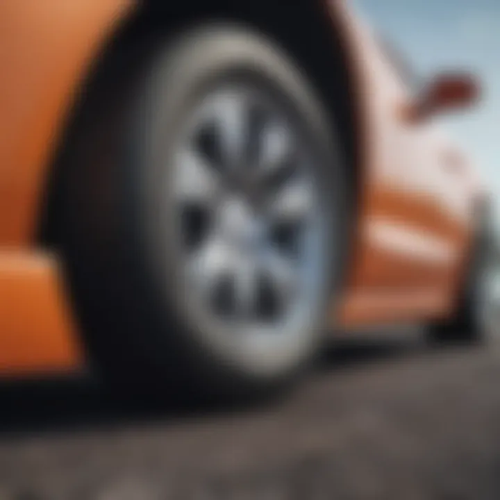 Visual representation of tire wear differences