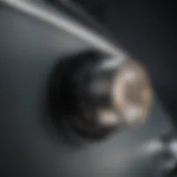 Close-up of a trailer light wire clip showing its design and functionality.