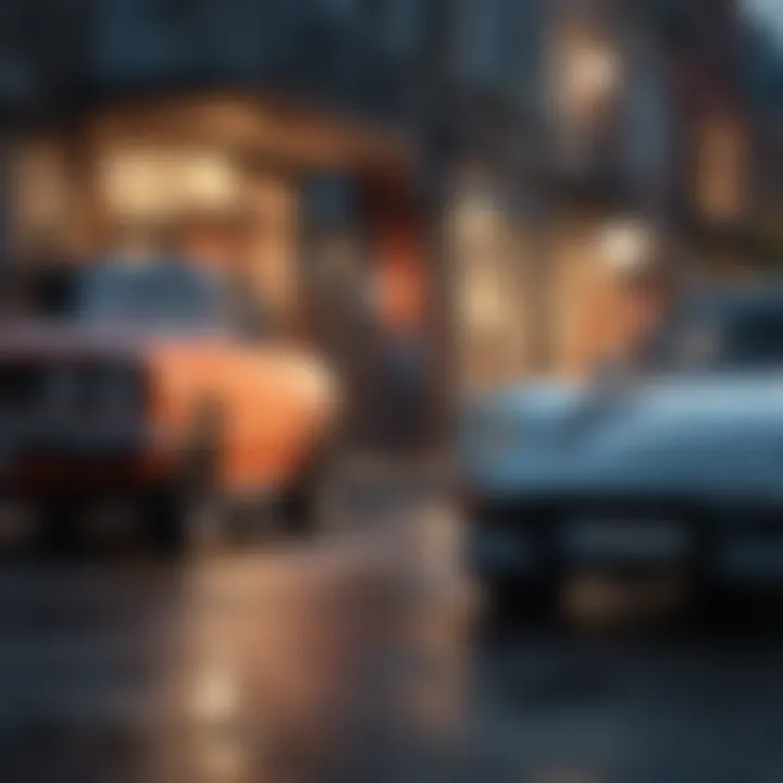 Illustration of various types of loans available for car purchases