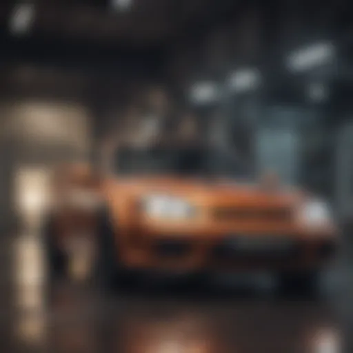 Concept of auto financing showcasing the impact of interest rates on loans