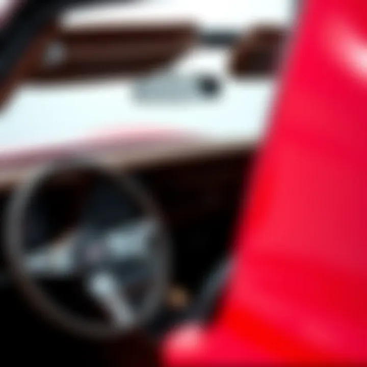 Interior Excellence of the 1973 Corvette Close-up of the dashboard and interior details of the 1973 Corvette