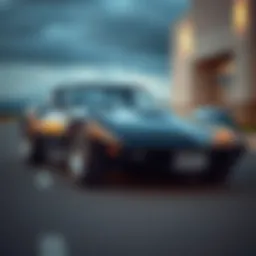 1973 Corvette exterior view showcasing its classic design