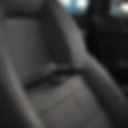 A sleek car seat gap filler showcasing innovative design.