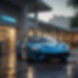 A sleek digital interface showcasing Carvana's online car catalog