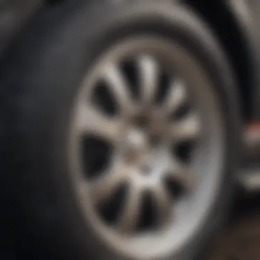 Various types of Corolla tires showcasing tread patterns