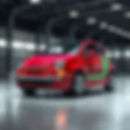 Technical specifications of the 2015 Fiat 500e battery