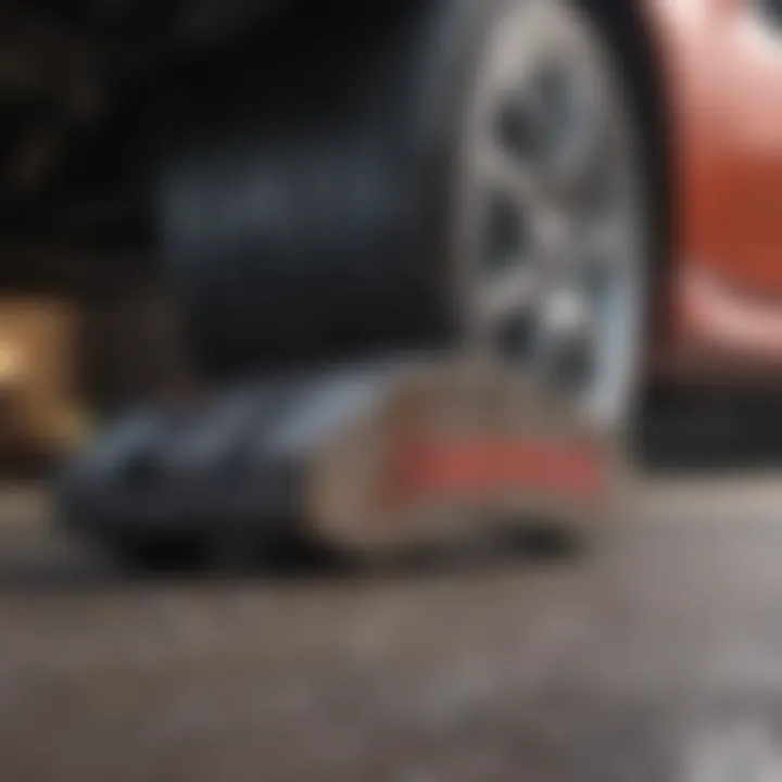 Illustration of the factors influencing brake pad pricing.