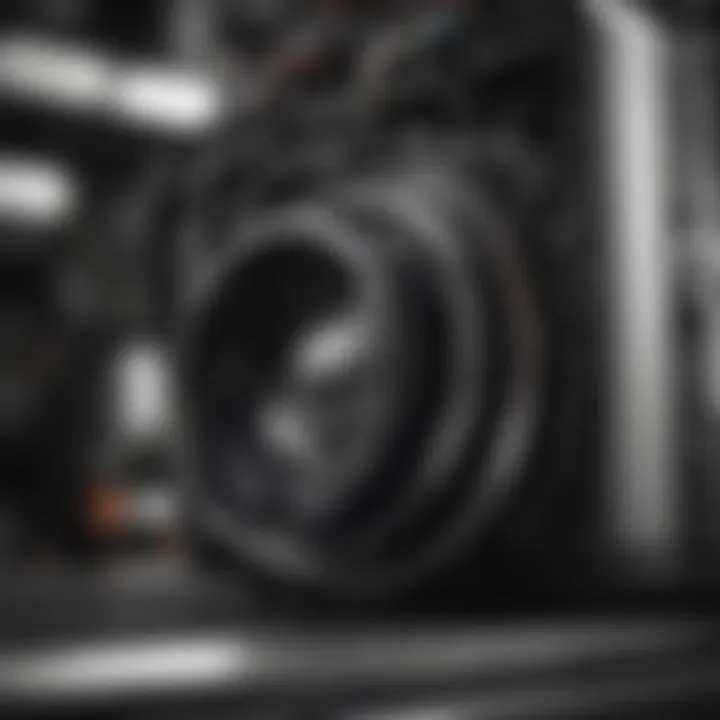 Detailed look at the diesel engine of the Range Rover Sport emphasizing torque and performance