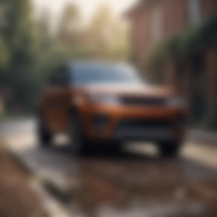 Hybrid technology in the Range Rover Sport demonstrating eco-friendliness and innovation