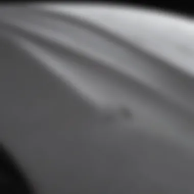 Close-up of high-quality fabric used in car covers
