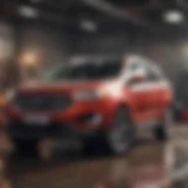 Regional Variations in Insurance Costs for the 2017 Ford Edge Map highlighting regional insurance cost variations