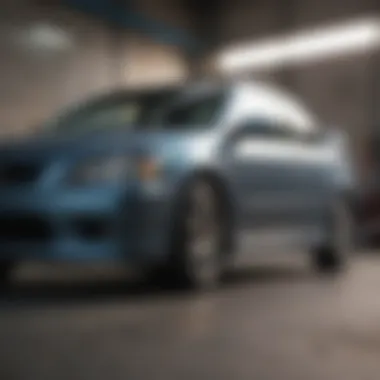 Close-up of a Kelley Blue Book valuation report for the 2002 Honda Civic
