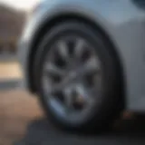 Kia Optima Hybrid showcasing tire specifications
