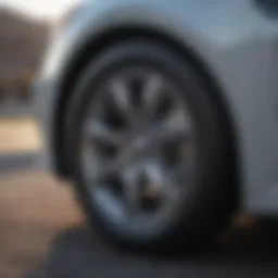 Kia Optima Hybrid showcasing tire specifications