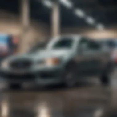 Financial Terms of Leasing a Used Car Financial documentation showing leasing terms for used cars