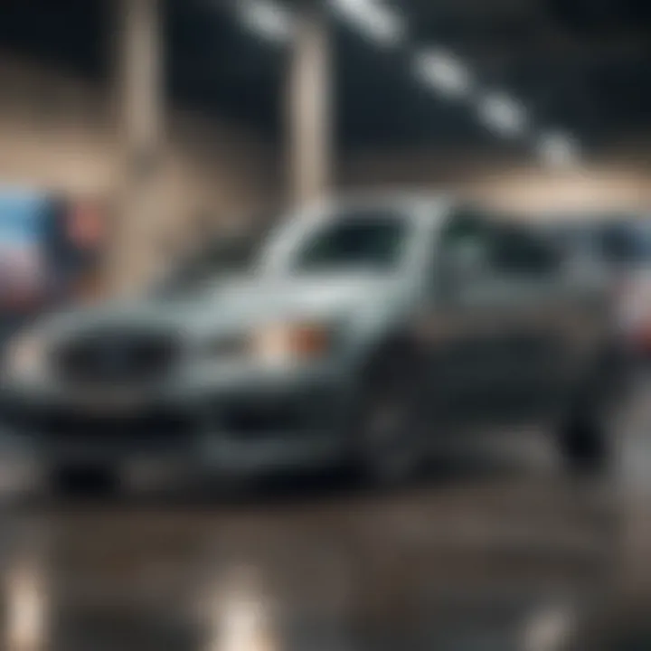Financial Terms of Leasing a Used Car Financial documentation showing leasing terms for used cars