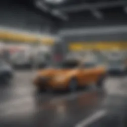 A diverse selection of used cars available at CarMax