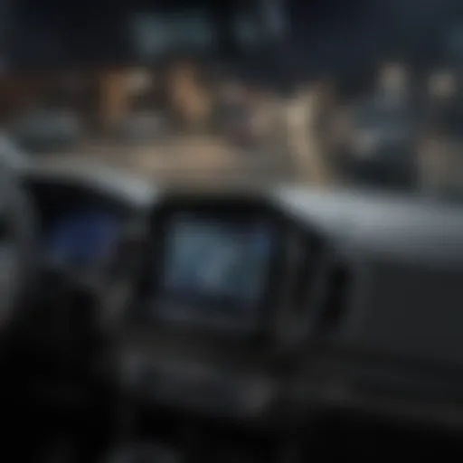 Navigation interface display in the 2019 Honda Ridgeline