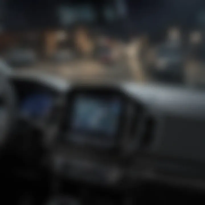 Navigation interface display in the 2019 Honda Ridgeline
