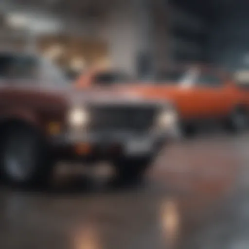 Conceptual illustration of off lease vehicle financing