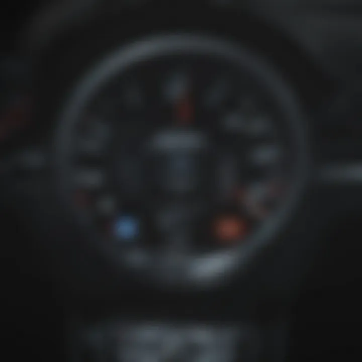 Dashboard view of Passat GT featuring advanced performance metrics