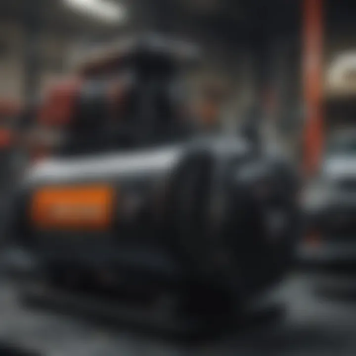 Maintenance tools and equipment for air compressors