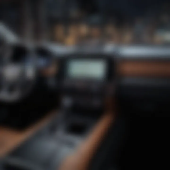 Ford vehicle dashboard with remote starter integration