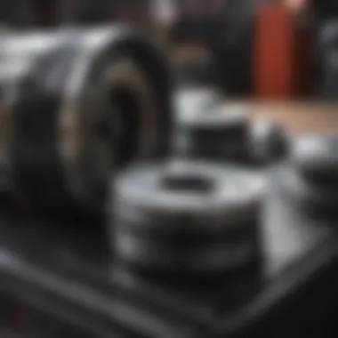 Maintenance tools and equipment necessary for servicing Audi pistons