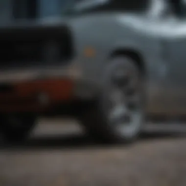 Comparison of different Charger front lip styles highlighting their aesthetic impact
