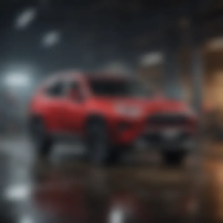 Comparison chart of insurance costs for Toyota RAV4