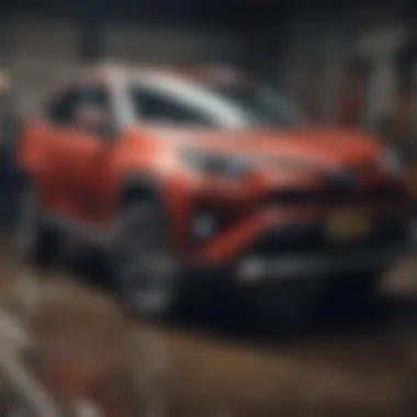 Illustration of maintenance expenses for the Toyota RAV4