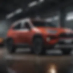 Detailed breakdown of the Toyota RAV4 purchase price