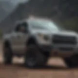 Ford Raptor showcasing its rugged exterior design