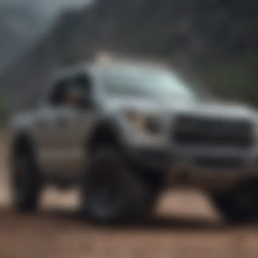 Ford Raptor showcasing its rugged exterior design