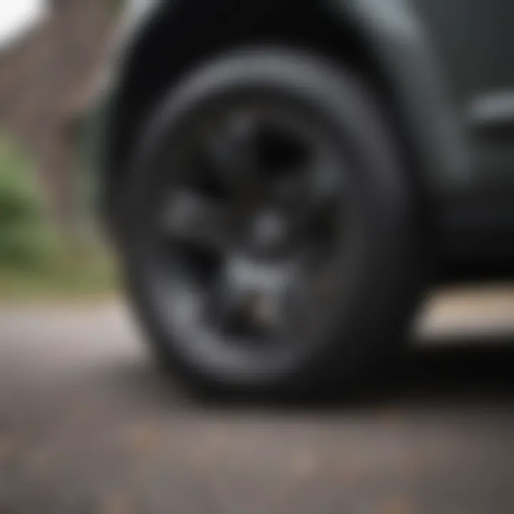 Spare tire specifications for Dodge Grand Caravan