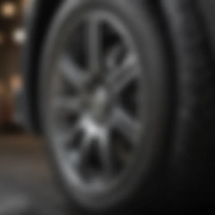 Visual guide on maintaining tire pressure valves for optimal performance