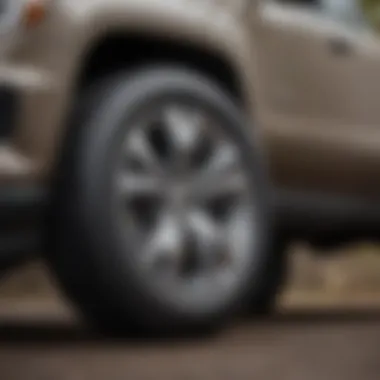 Comparison of different tire sizes for Chevy 2500