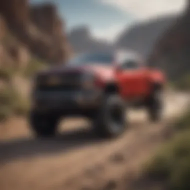 2017 Chevy 2500 Performance on Rough Terrain 2017 Chevy 2500 on rugged terrain showcasing tire performance