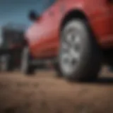 Tire size comparison chart for 2018 Dodge Ram 2500