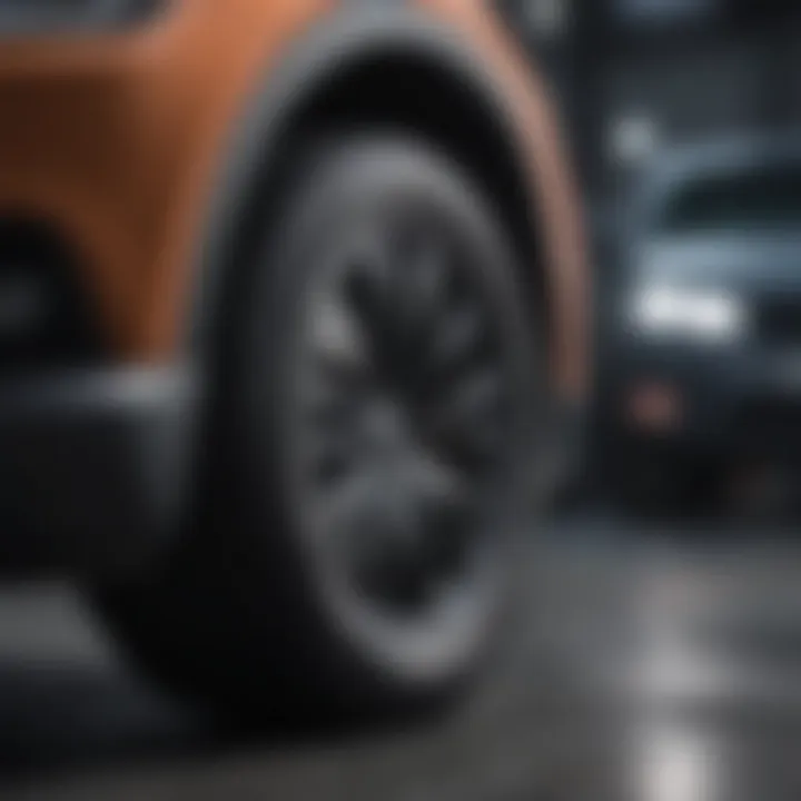 Infographic on the impact of tire size on driving experience