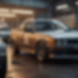 A detailed diagram illustrating the mechanics of true car trade