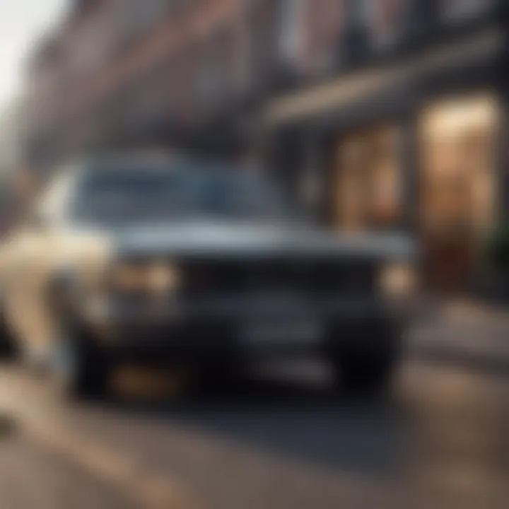 Graphic representation of a vehicle history report highlighting key details