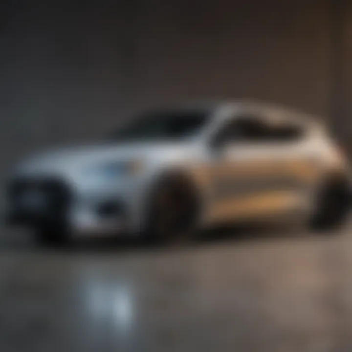 Veloster Turbo parked with performance tires