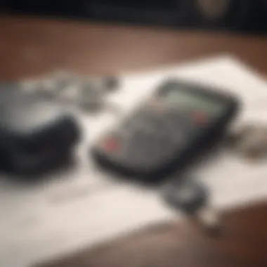 Calculating Savings through Defensive Driving A graphic depicting a calculator and car keys representing financial savings.
