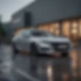Elegant exterior design of the 2020 Honda Accord showcasing its aerodynamic curves.