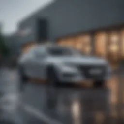 Elegant exterior design of the 2020 Honda Accord showcasing its aerodynamic curves.